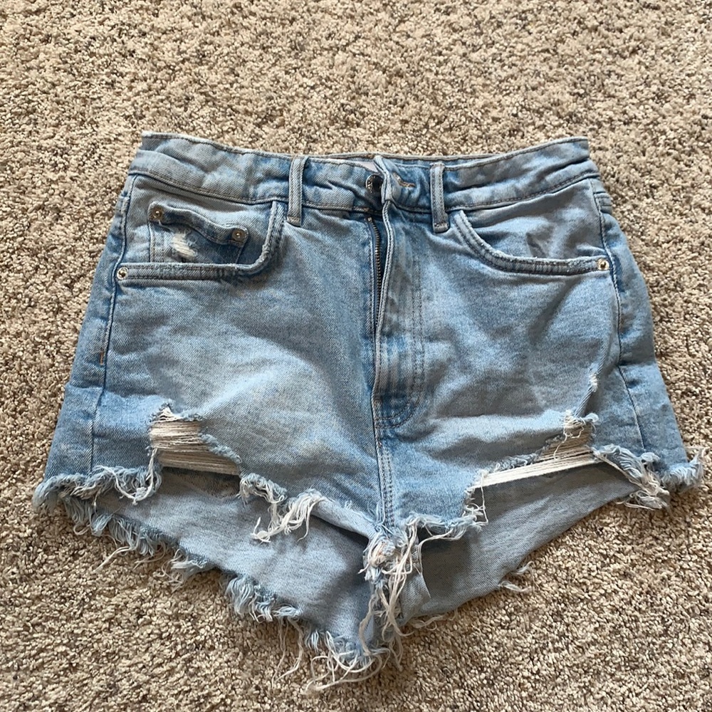 Zara jean shorts